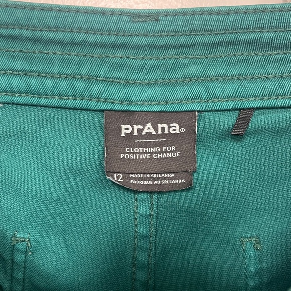 Prana Teal Wide Leg Pants - Picture 2 of 3